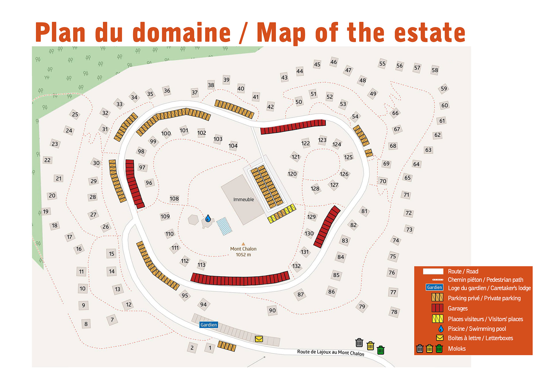 Plan du Grand Roc